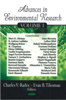 Advances in Environmental Research : Volume 1