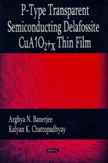 P-Type Transparent Semiconducting Delafossite CUA102+x Thin Film, Paperback Book P-Type Transparent Semiconducting Delafossite CUA102+x Thin Film, Paperback Book