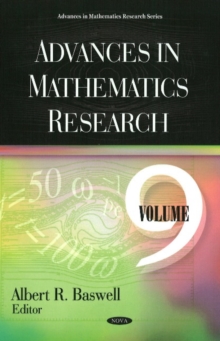 Advances in Mathematics Research : Volume 9, Hardback Book Advances in Mathematics Research : Volume 9, Hardback Book