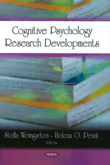 Cognitive Psychology Research Developments, Hardback Book Cognitive Psychology Research Developments, Hardback Book