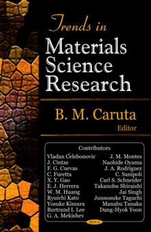 Materials Science Research Trends