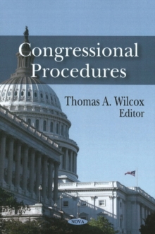 Congressional Procedures, Paperback Book Congressional Procedures, Paperback Book