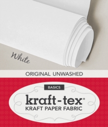 kraft-tex (TM) Basics Roll, White : Kraft Paper Fabric