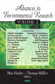Advances in Environmental Research : Volume 2, Hardback Book Advances in Environmental Research : Volume 2, Hardback Book