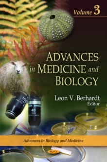 Advances in Medicine & Biology : Volume 3, Hardback Book Advances in Medicine & Biology : Volume 3, Hardback Book
