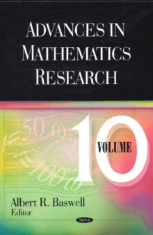 Advances in Mathematics Research : Volume 10, Hardback Book Advances in Mathematics Research : Volume 10, Hardback Book