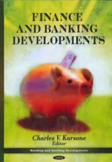 Finance & Banking Developments, Hardback Book Finance & Banking Developments, Hardback Book