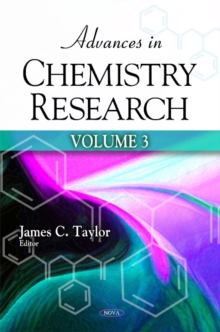 Advances in Chemistry Research : Volume 3, Hardback Book Advances in Chemistry Research : Volume 3, Hardback Book