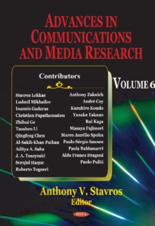 Advances in Communications & Media Research : Volume 6, Hardback Book Advances in Communications & Media Research : Volume 6, Hardback Book
