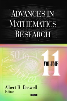 Advances in Mathematics Research : Volume 11, Hardback Book Advances in Mathematics Research : Volume 11, Hardback Book