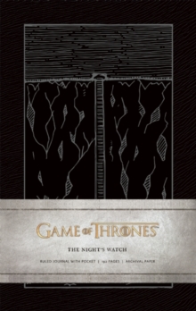 Game of Thrones: The Night's Watch Hardcover Ruled Journal, Hardback Book Game of Thrones: The Night's Watch Hardcover Ruled Journal, Hardback Book