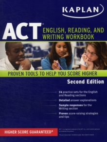 Kaplan ACT English, Reading, and Writing Workbook, Paperback Book Kaplan ACT English, Reading, and Writing Workbook, Paperback Book