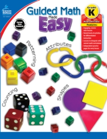 Guided Math Made Easy, Grade K