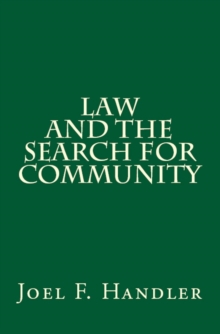 Law And The Search For Community