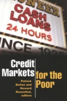 Credit Markets for the Poor