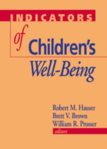 Indicators of Children's Well-Being