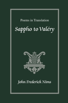 Sappho to Valery : Poems in Translation