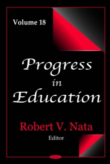 Progress in Education, Volume 18