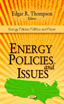 Energy Policies & Issues, Hardback Book Energy Policies & Issues, Hardback Book