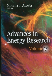 Advances in Energy Research : Volume 7, Hardback Book Advances in Energy Research : Volume 7, Hardback Book