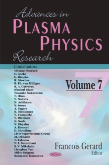 Advances in Plasma Physics Research : Volume 7, Hardback Book Advances in Plasma Physics Research : Volume 7, Hardback Book