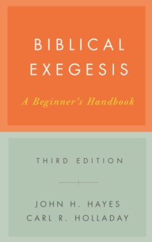 Biblical Exegesis, Third Edition : A Beginner's Handbook