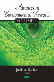 Advances in Environmental Research. Volume 4