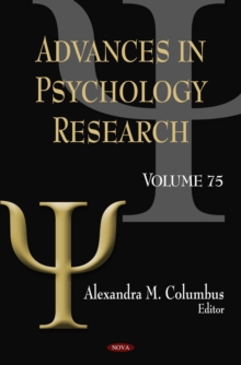 Advances in Psychology Research. Volume 75