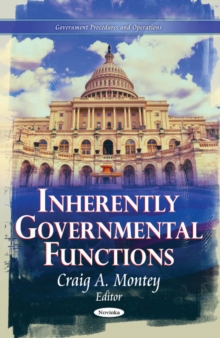 Inherently Governmental Functions, Paperback Book Inherently Governmental Functions, Paperback Book
