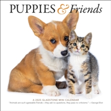 Puppies & Friends Square Mini Calendar 2025