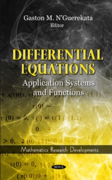 Differential Equations: Application Systems & Functions, Hardback Book Differential Equations: Application Systems & Functions, Hardback Book