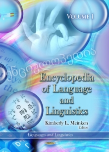 Encyclopedia of Language & Linguistics : 2 Volume Set, Hardback Book Encyclopedia of Language & Linguistics : 2 Volume Set, Hardback Book