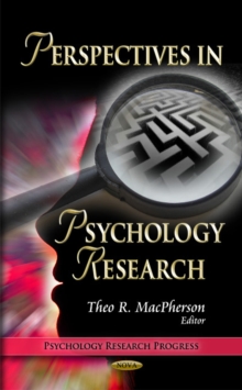 Perspectives in Psychology Research, Hardback Book Perspectives in Psychology Research, Hardback Book