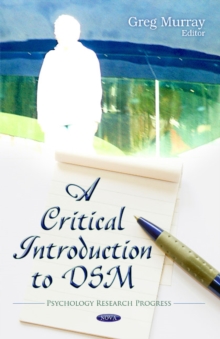 Critical Introduction to DSM, Hardback Book Critical Introduction to DSM, Hardback Book