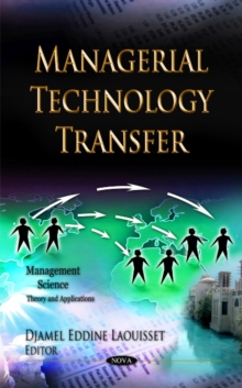 Managerial Technology Transfer, Hardback Book Managerial Technology Transfer, Hardback Book
