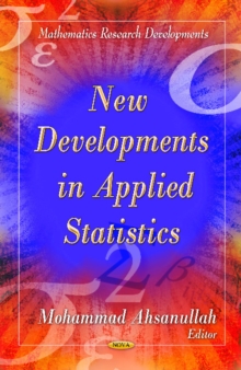 New Developments in Applied Statistics, Hardback Book New Developments in Applied Statistics, Hardback Book