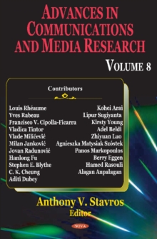 Advances in Communications & Media Research : Volume 8, Hardback Book Advances in Communications & Media Research : Volume 8, Hardback Book