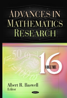 Advances in Mathematics Research : Volume 16, Hardback Book Advances in Mathematics Research : Volume 16, Hardback Book