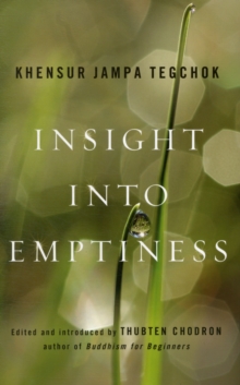 Insight into Emptiness, Paperback / softback Book Insight into Emptiness, Paperback / softback Book