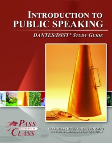 DSST Introduction To Public Speaking DANTES Test Study Guide