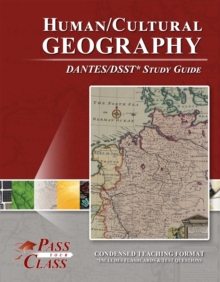 DSST Human/Cultural Geography DANTES Test Study Guide