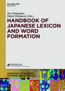 Handbook of Japanese Lexicon and Word Formation