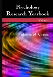 Psychology Research Yearbook. Volume 1