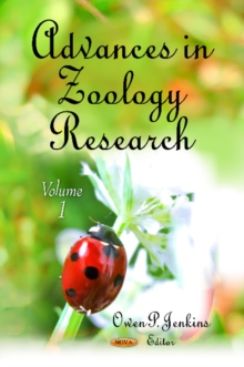 Advances in Zoology Research : Volume 1, Hardback Book Advances in Zoology Research : Volume 1, Hardback Book