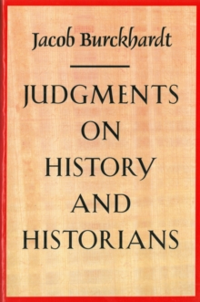 Judgments on History and Historians