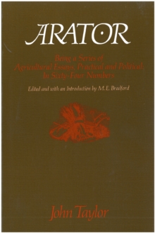 Arator : Being a Series of Agricultural Essays, Practical and Political: In Sixty-One Numbers