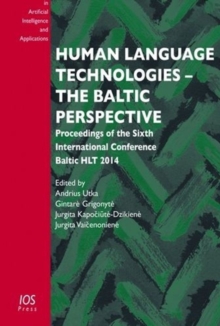 HUMAN LANGUAGE TECHNOLOGIES THE BALTIC P, Hardback Book HUMAN LANGUAGE TECHNOLOGIES THE BALTIC P, Hardback Book
