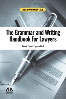 The Grammar and Writing Handbook for Lawyers