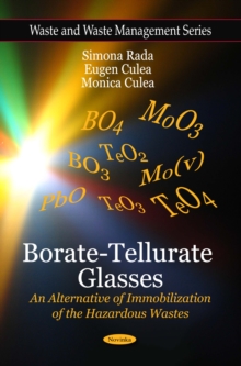 Borate-Tellurate Glasses : An Alternative of Immobilization of the Hazardous Wastes