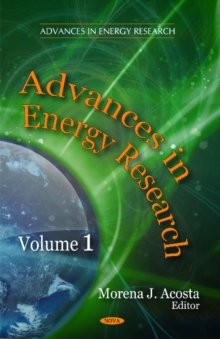Advances in Energy Research : Volume 1, Hardback Book Advances in Energy Research : Volume 1, Hardback Book